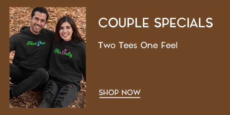 Swag Swami Couple T Shirts Mobile Homepage Slider Image