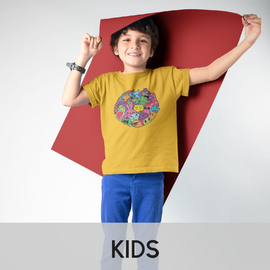 Swag Swami Men Kids T Shirt Homepage Card