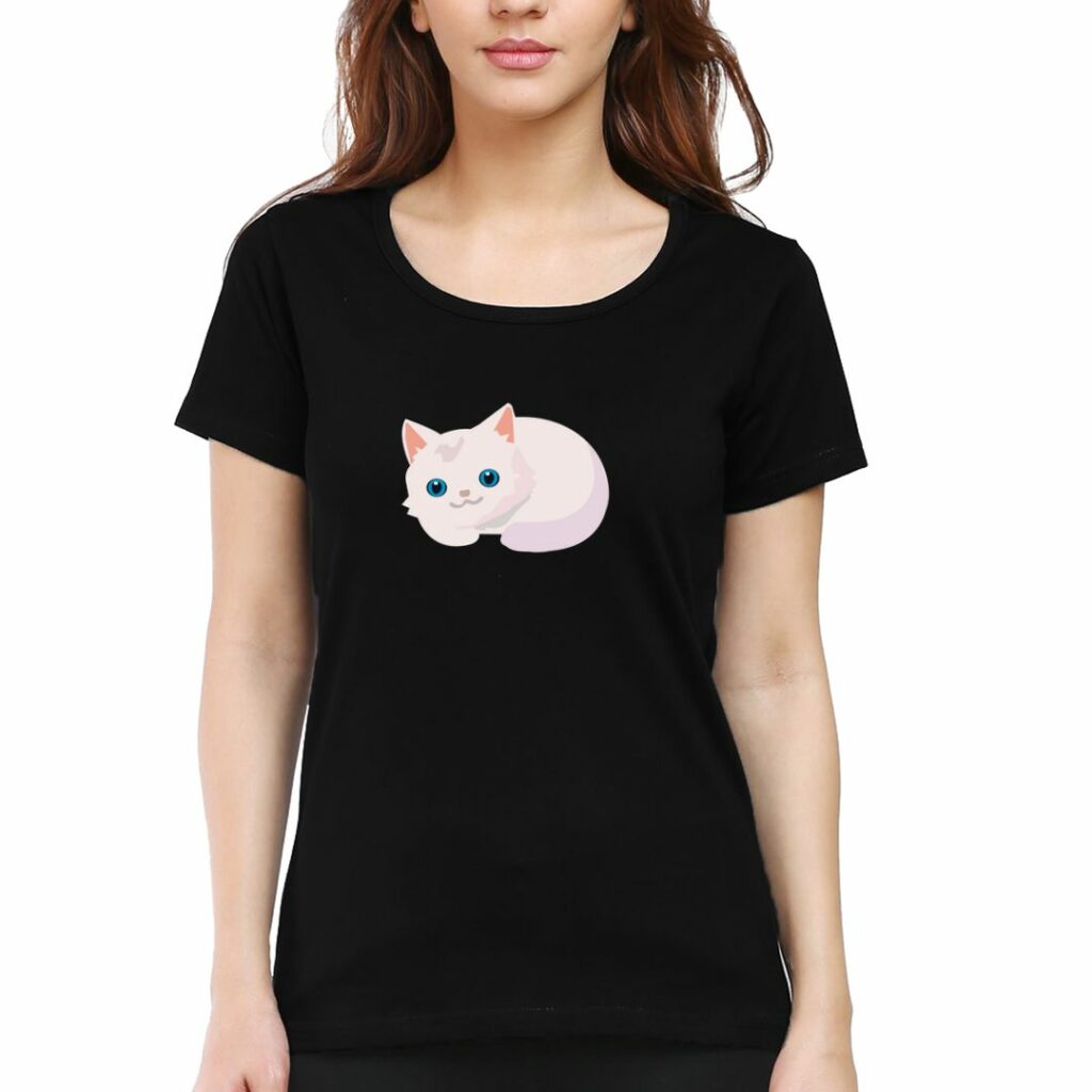 best cat lover tshirts for women available online in india cat girl swag swami article