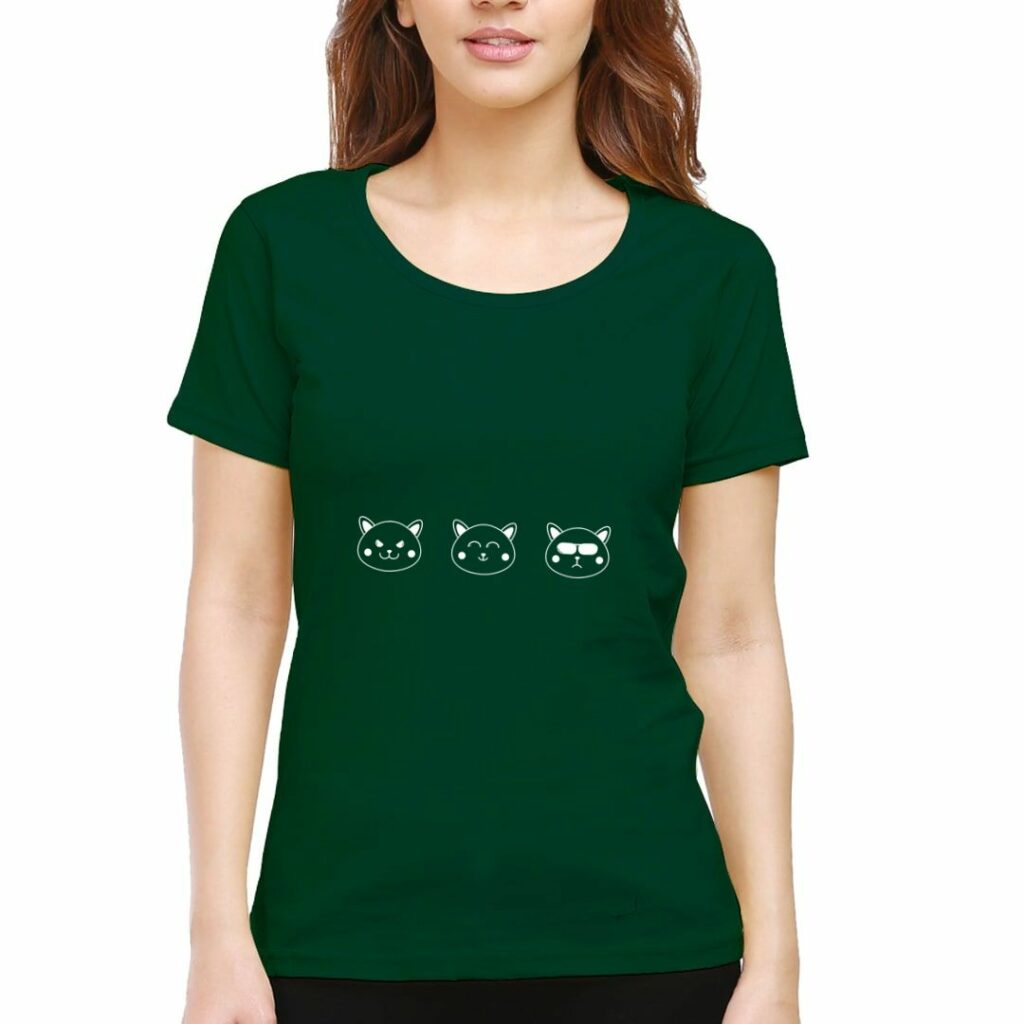best cat lover tshirts for women available online in india cat moods swag swami article