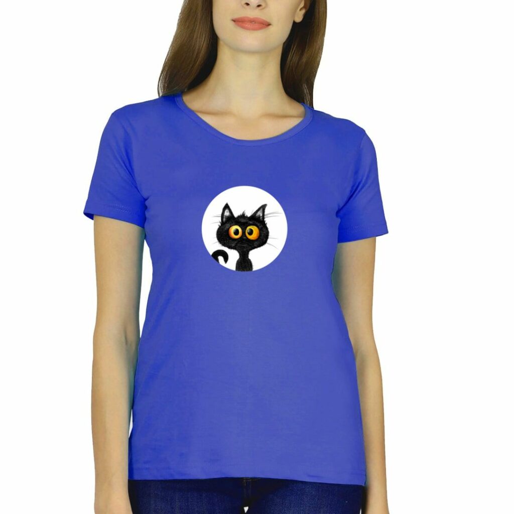 best cat lover tshirts for women available online in india cute cat sketch swag swami article