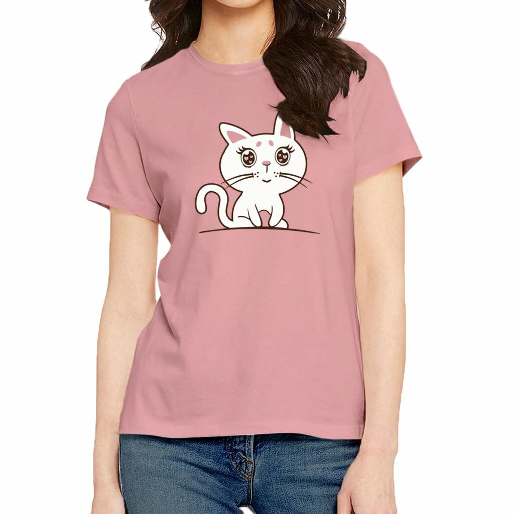 best cat lover tshirts for women available online in india cute cat swag swami article