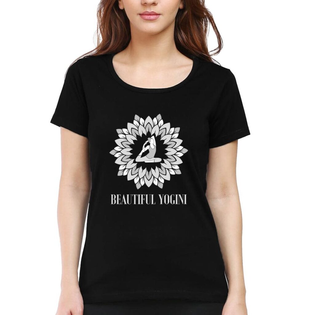 yoga t shirts for women beautiful yogini swag swami article