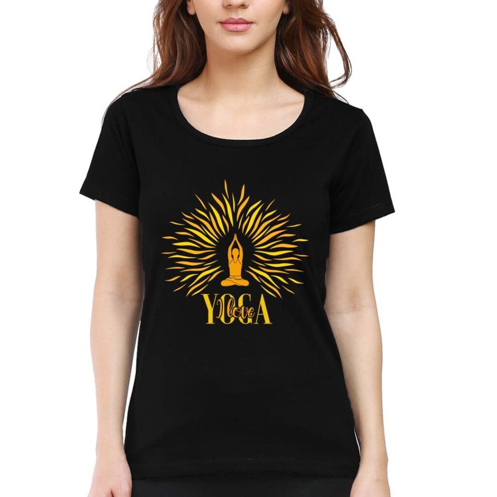 yoga t shirts for women i love yoga swag swami article