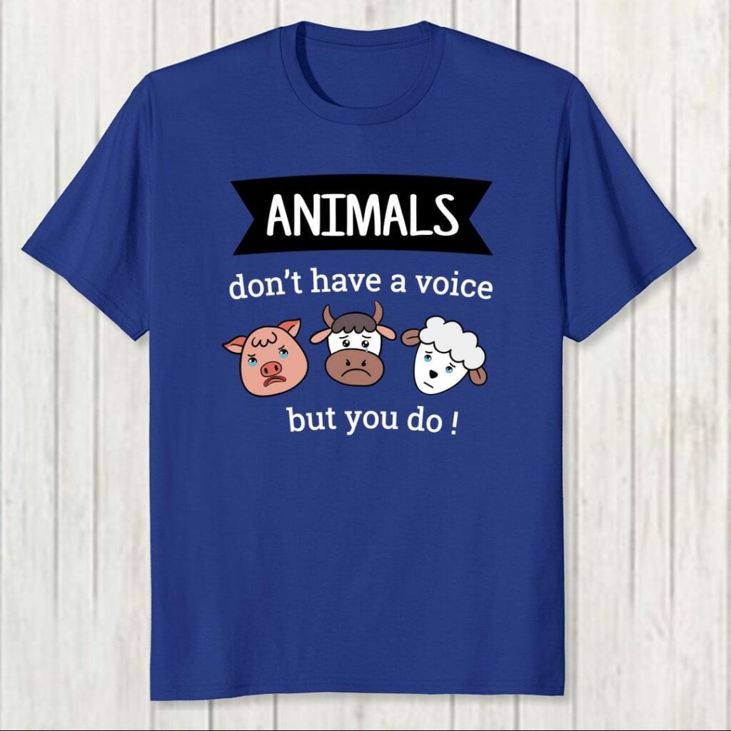 best vegan t shirts in india animals dont have a voice but you do swag swami article