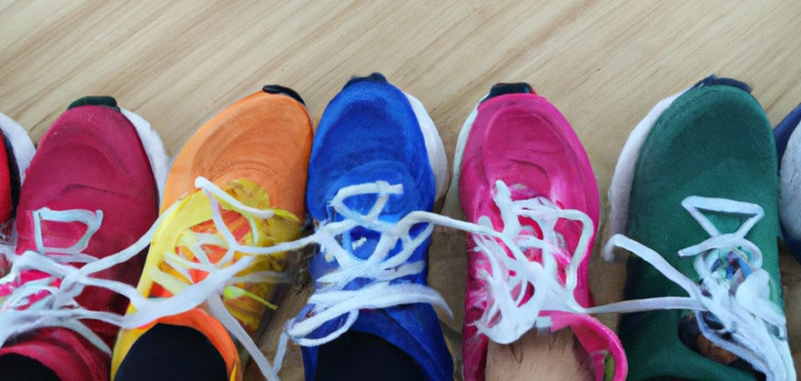 running shoes vs badminton shoes featured image swag swami article
